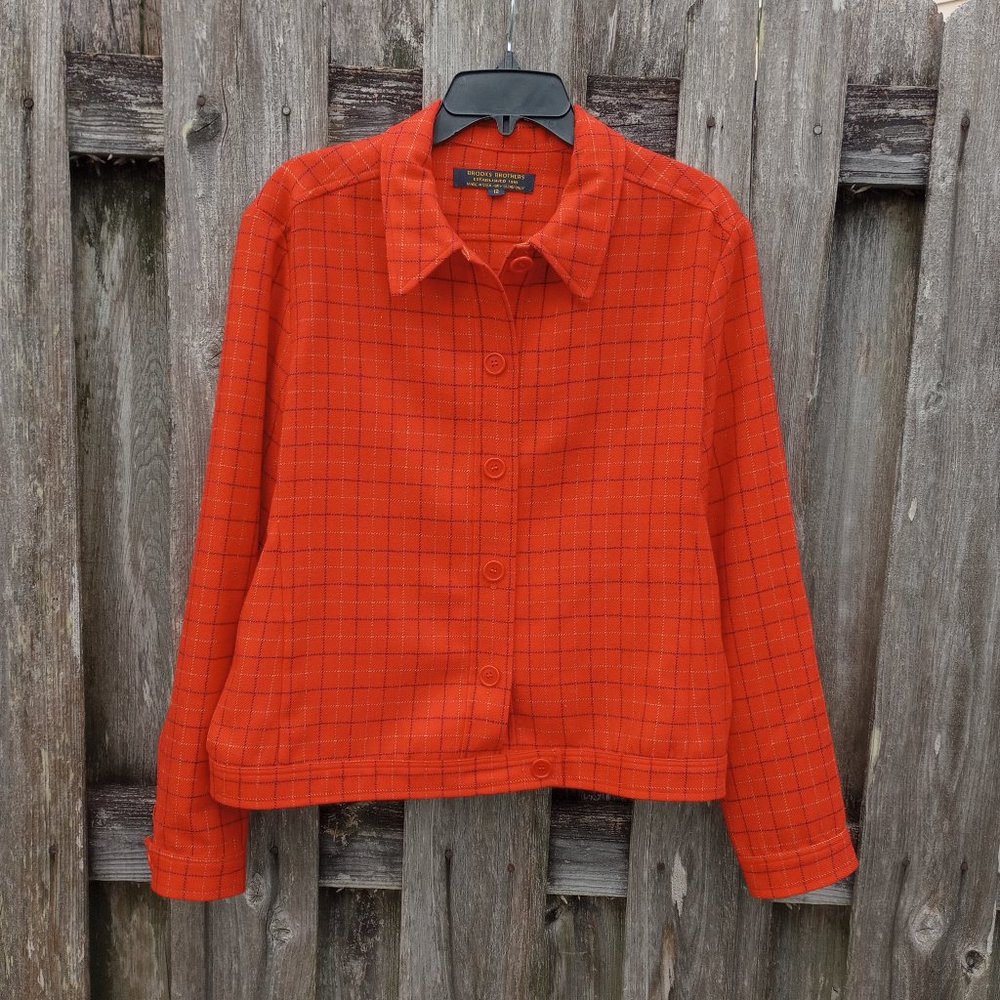 Brooks Brothers cropped wool jacket 12
